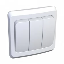 Schneider Electric Выключатель 3-кл. СП Этюд 10А IP20 бел. SchE BC10-003B