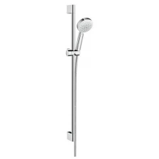 Душевой набор hansgrohe Crometta 100 Vario 90 26657400, белый/хром