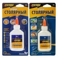 Клей столярный "Секунда", 60 г