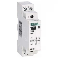 Schneider Electric Контактор модульный МК-103 2НО 20А 230В DEKraft 18057DEK