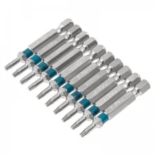 Набор бит TORX 10х50, сталь S2, 10 шт. Gross 11468