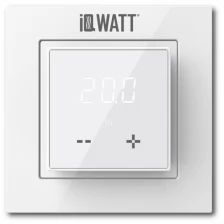 Электронный термостат IQ THERMOSTAT D black/white