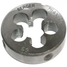 Плашка метрическая М14х1,25 мм BERGER BG1013