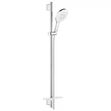 Душевой гарнитур GROHE Rainshower SmartActive 150, 3 вида струй, белая луна (26594LS0)