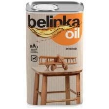 Масло с воском для древесины внутри помещений Belinka Oil Interier (0,5л)