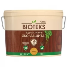 Водная лазурь Bioteks Эко-защита (0,9л) махагон