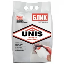 Шпатлевка гипсовая Unis Блик 5 кг