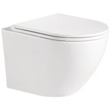 BelBagno Унитаз подвесной безободковый BELBAGNO SFERA-R BB046CHR