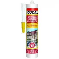 Soudal универсальный силикон коричневый 118298 .