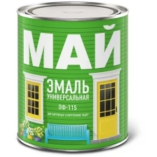 МАЙ ПФ-115 эмаль, серая (1,9кг)